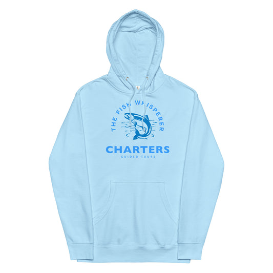 The Fish Whisperer Hoodie Blue